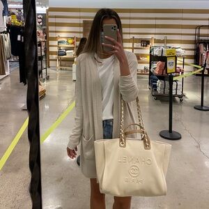 Barefoot dreams cardigan